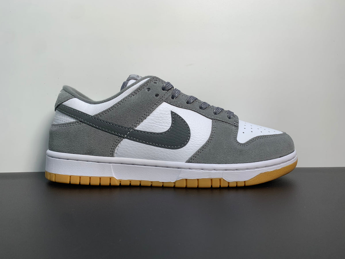 Nike Dunk Low Smoke Grey Gum 3M Swoosh FV0389-100 - View 1