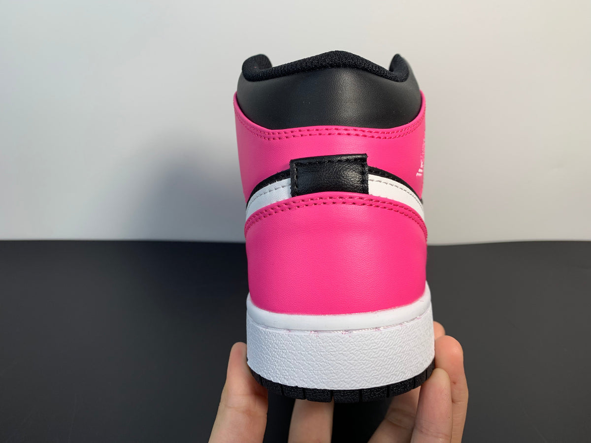 Air Jordan 1 Mid Pinksicle 555112-002 - Angle View 6