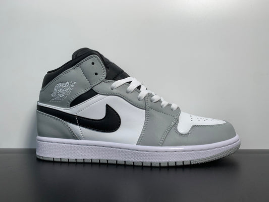 Air Jordan 1 Retro Mid ”Light Smoke Grey” 554724-078 - Main View