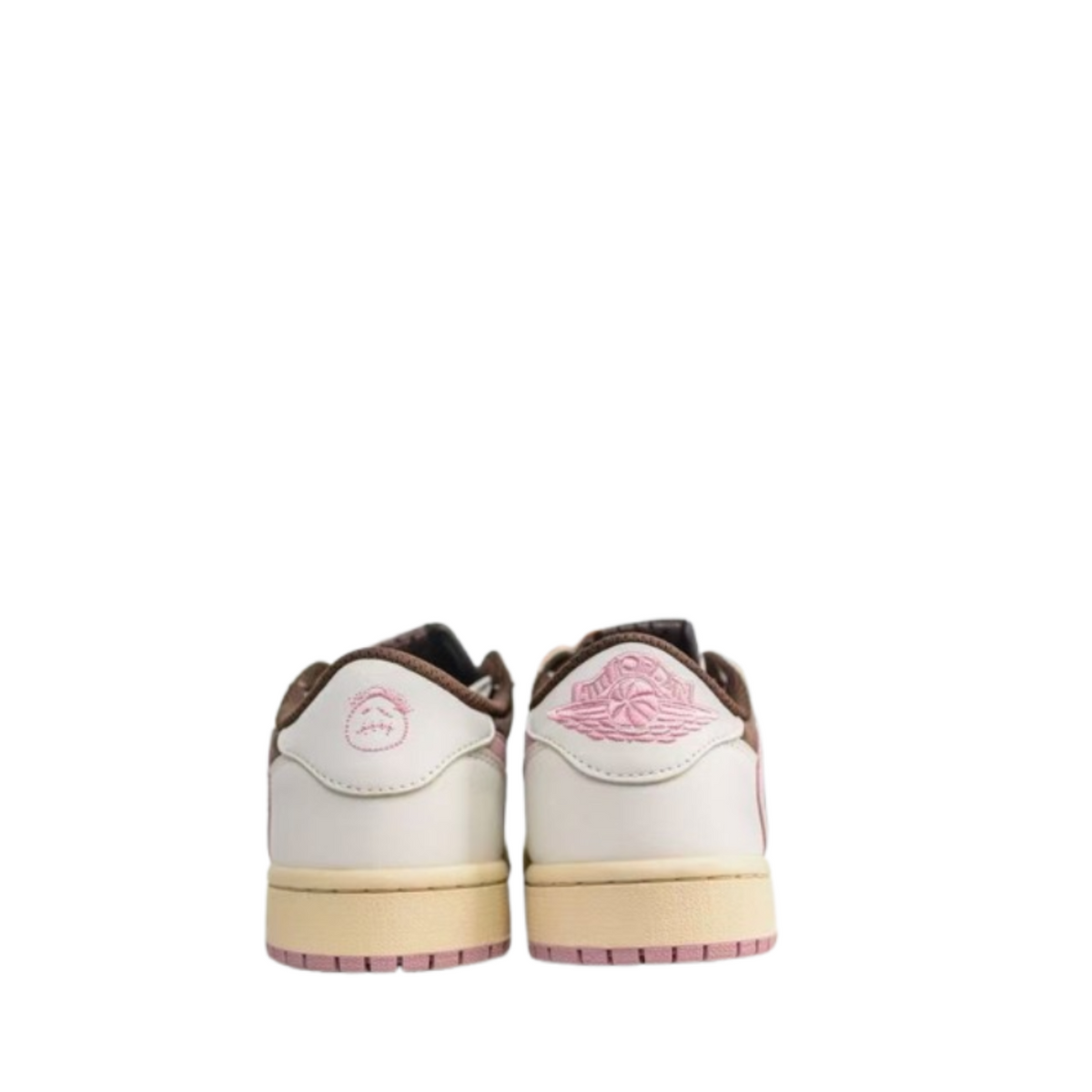 Travis Scott x Air Jordan 1 Low OG “Dark Pony/Pink Oxford”  DZ4137-206 - Angle View 4