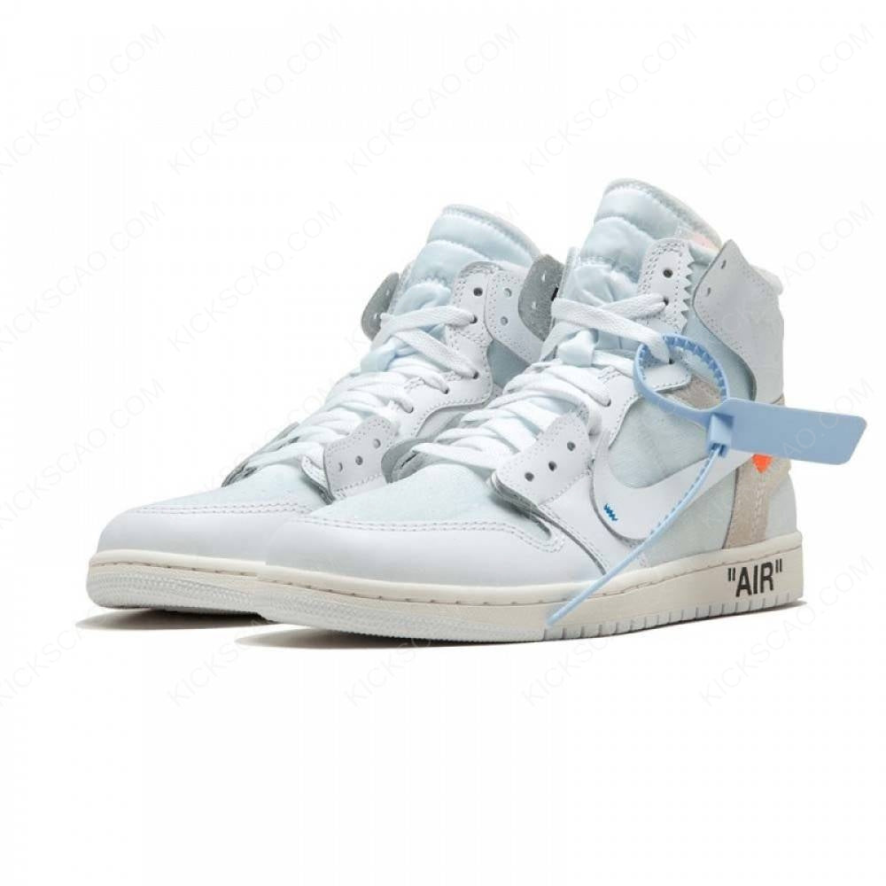 Off-White x Air Jordan 1 Retro High OG ‘White’ - Angle View 2