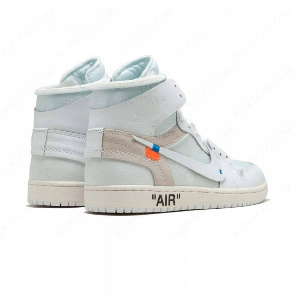 Off-White x Air Jordan 1 Retro High OG ‘White’ - Angle View 3