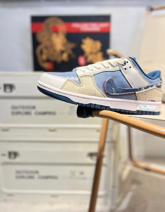Nike SB Dunk Low "Panda Prank" Denim Swoosh Blue QS7021906 - View 1