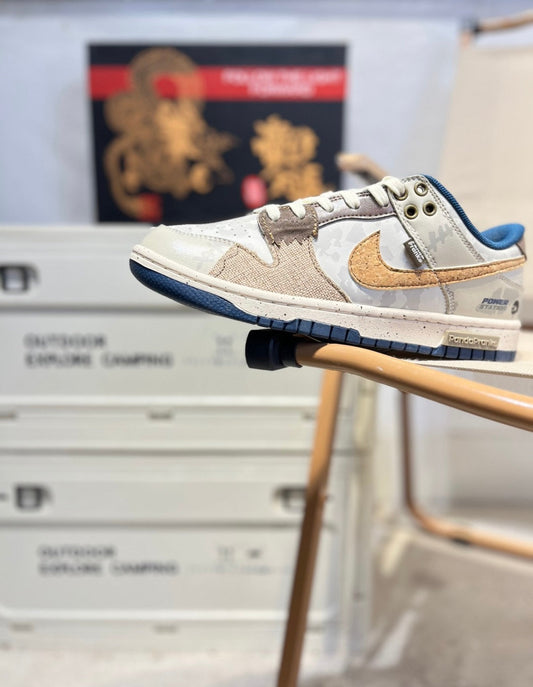 Nike SB Dunk Low "Panda Prank" Brown Skate QS7021906 - View 1