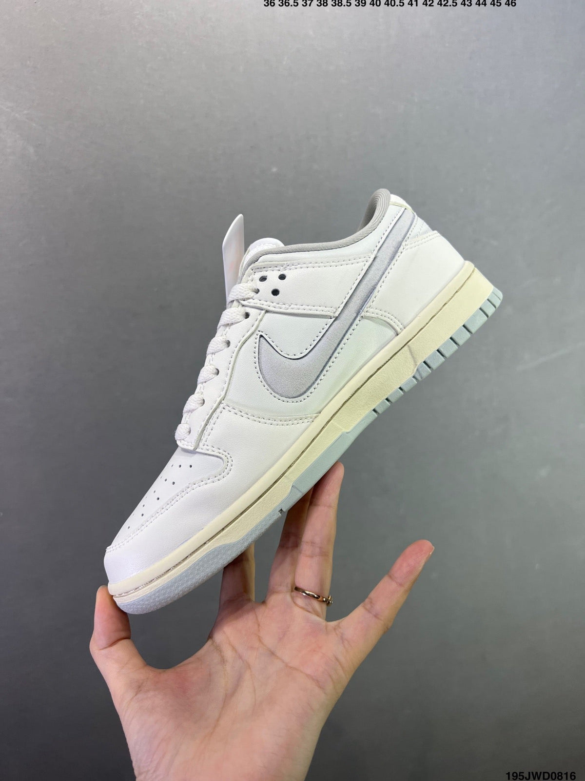 Nike Dunk SB Low Zoom Air "Sail/Oxygen Purple-Phantom"  IM4411 100 - View 3