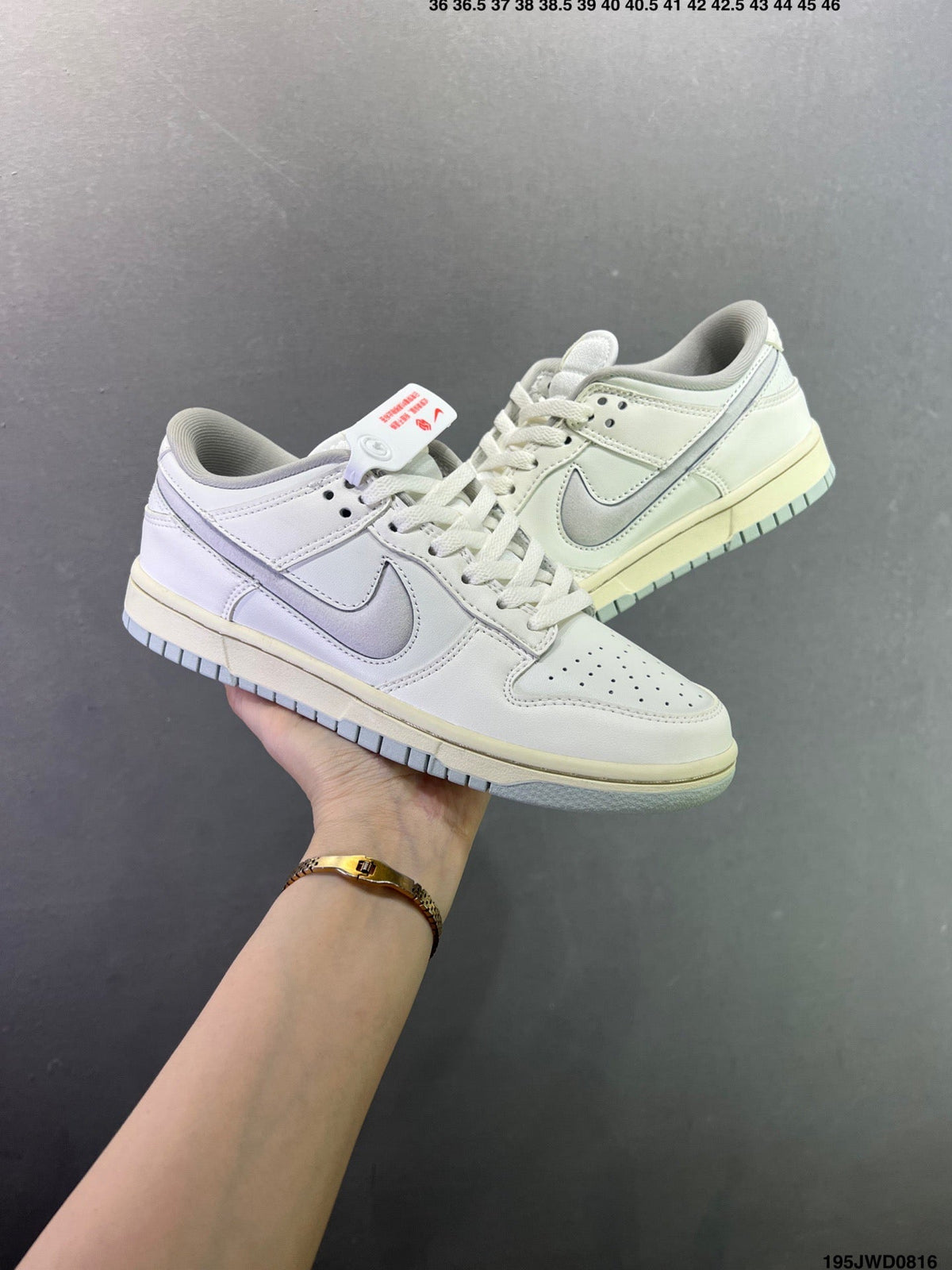 Nike Dunk SB Low Zoom Air "Sail/Oxygen Purple-Phantom"  IM4411 100 - View 8