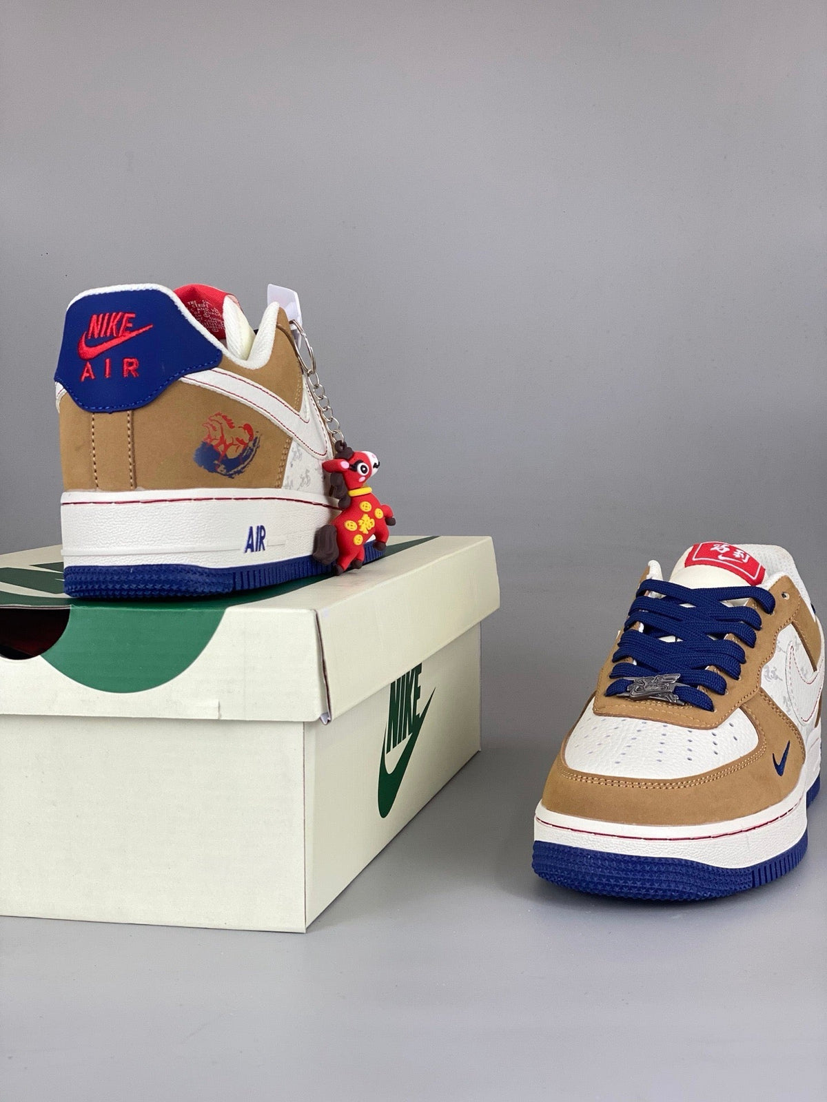 Nike Air Force 1 Low '07 LX 'Year of the Horse' Brown NH0601-505 - Angle View 5