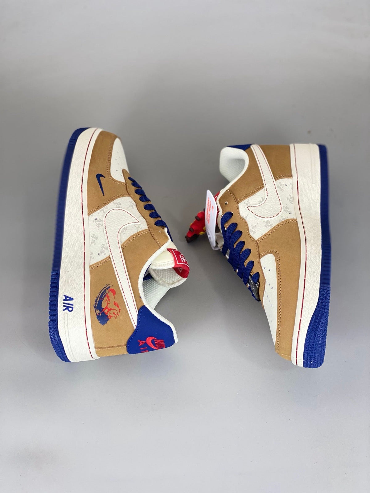 Nike Air Force 1 Low '07 LX 'Year of the Horse' Brown NH0601-505 - Angle View 8