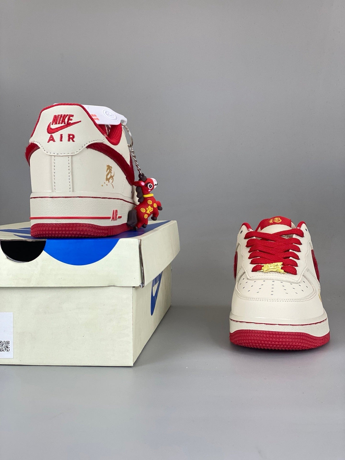 NIke Air Force 1 '07 Low  'Year of the Horse' Red NH0601-513 - Angle View 5