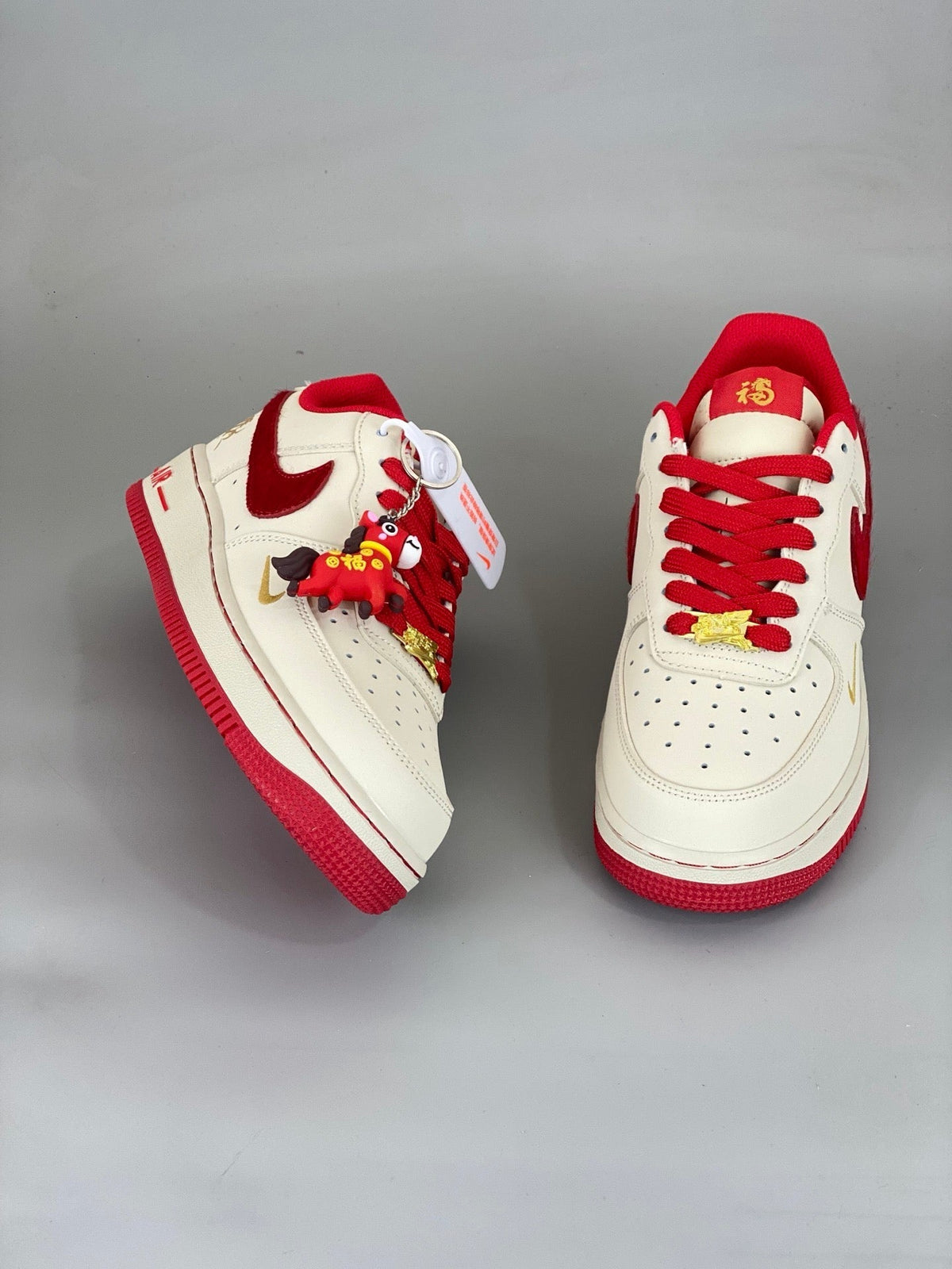 NIke Air Force 1 '07 Low  'Year of the Horse' Red NH0601-513 - Angle View 7