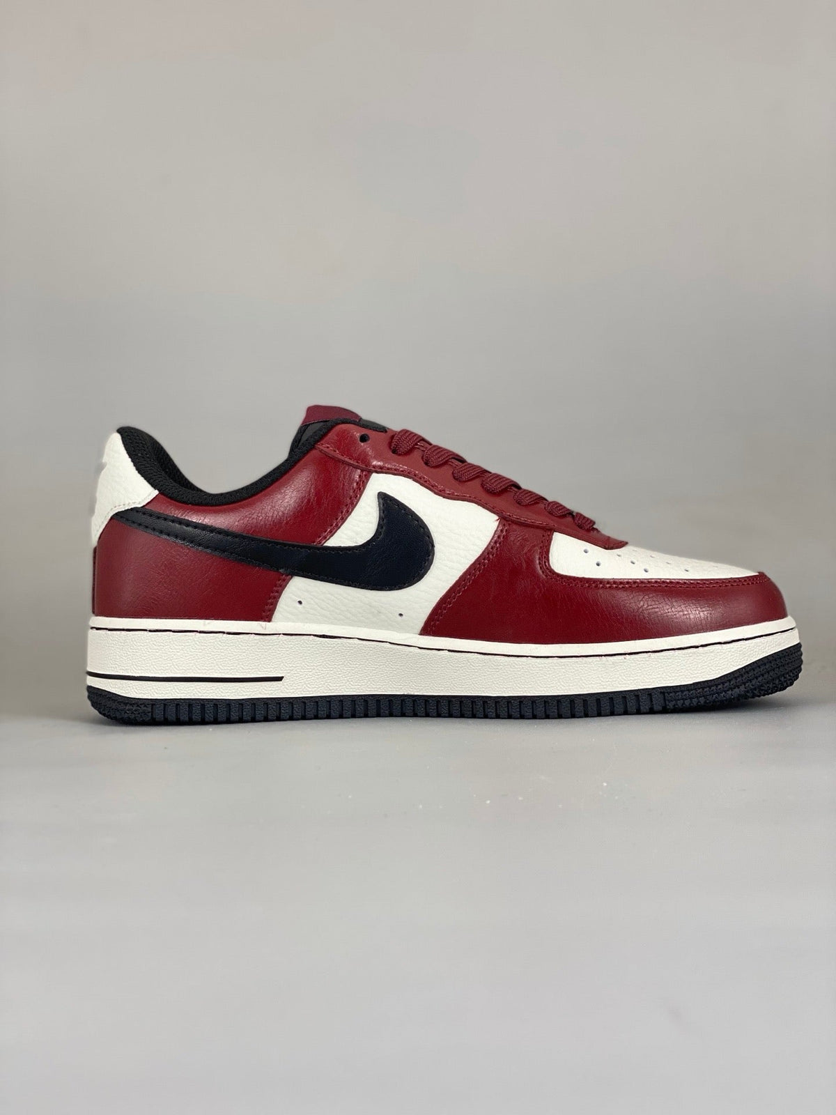 NIke Air Force 1 '07 Low  'Year of the Horse' Burgundy HF3148-102 - Angle View 3