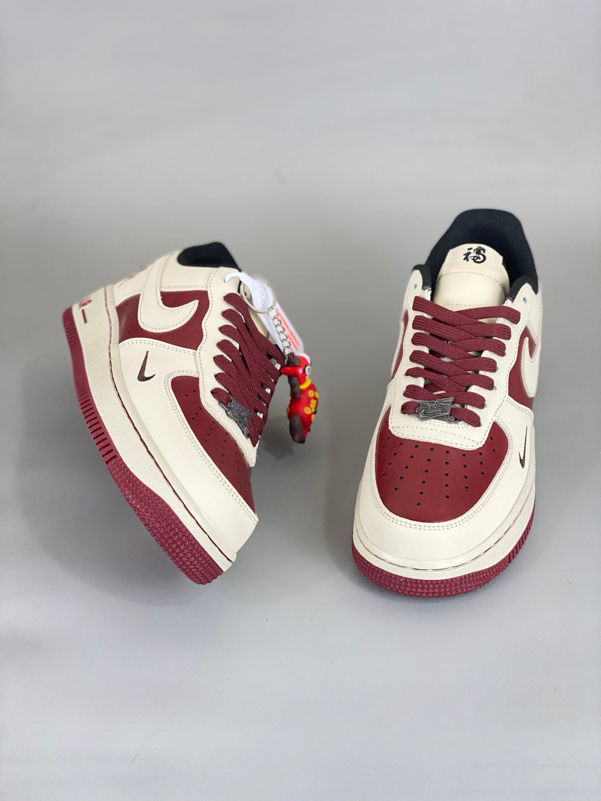NIke Air Force 1 '07 Low  'Year of the Horse' White-Red NH0601-514 - Angle View 7