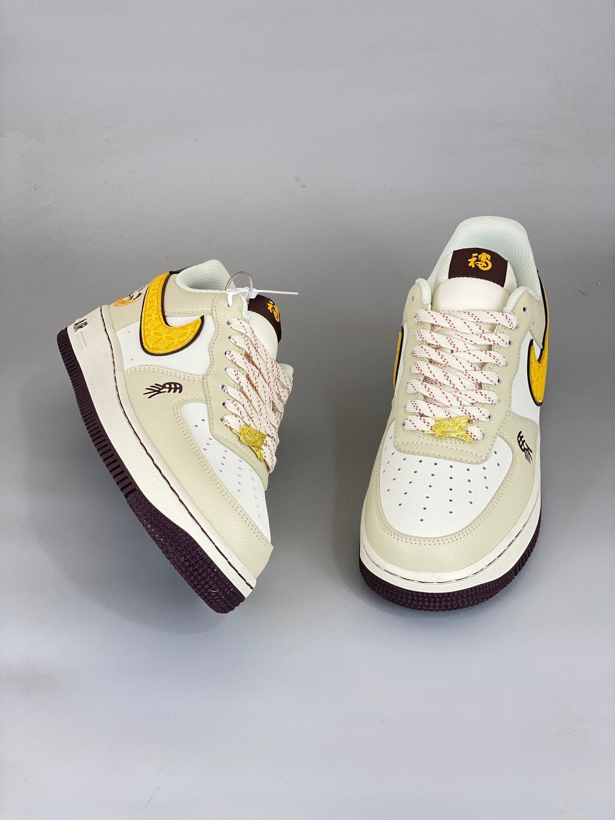 NIke Air Force 1 '07 Low  'Year of the Horse' Yellow NH0601-504 - Angle View 7
