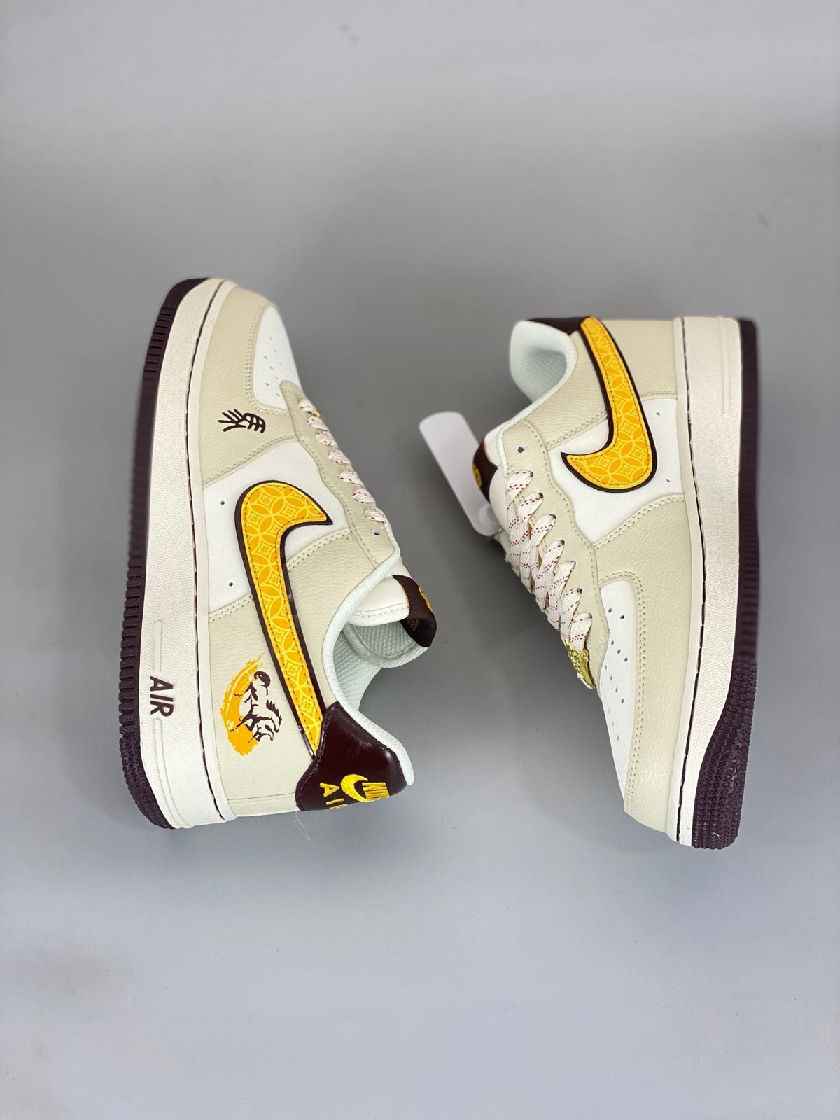NIke Air Force 1 '07 Low  'Year of the Horse' Yellow NH0601-504 - Angle View 8