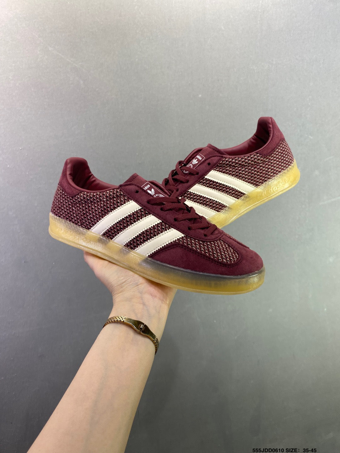 Adidas Originals Gazelle Indoor Red IF1808 - Angle View 8