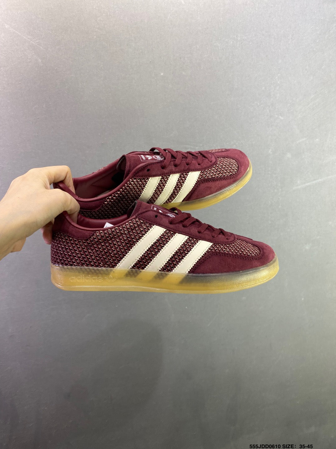 Adidas Originals Gazelle Indoor Red IF1808 - Angle View 9