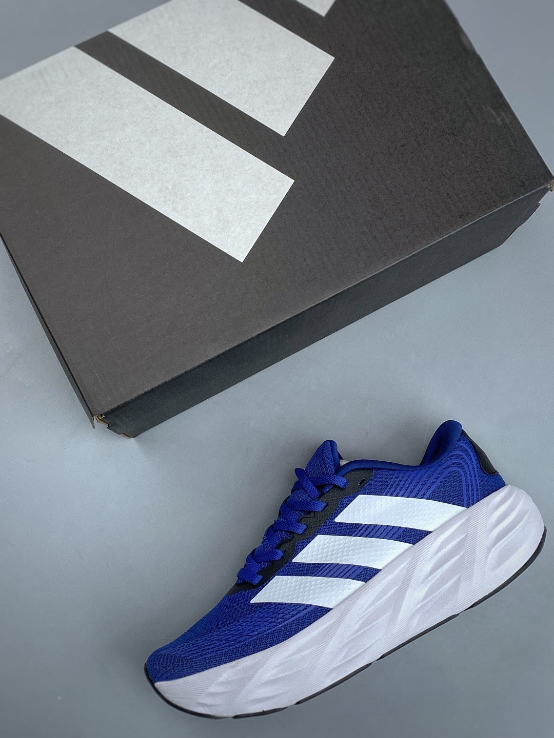 Adidas Adizero Galaxy 8  Navy-Blue KJ8311 - Angle View 3