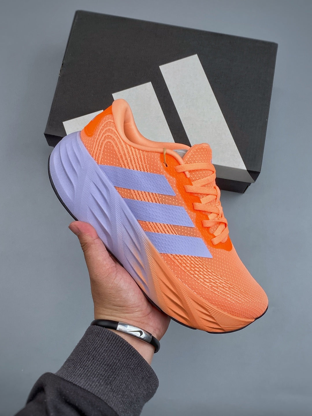 Adidas Adizero Galaxy 8 Orange KJ8312 - Main View