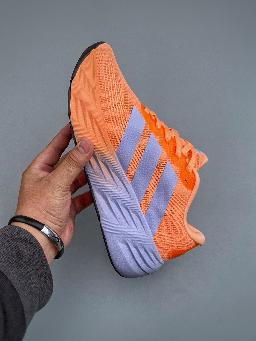 Adidas Adizero Galaxy 8 Orange KJ8312 - Angle View 2