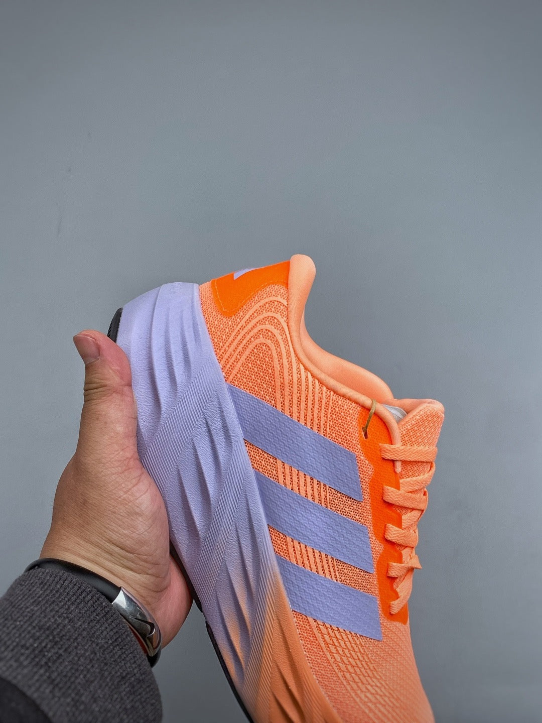 Adidas Adizero Galaxy 8 Orange KJ8312 - Angle View 6