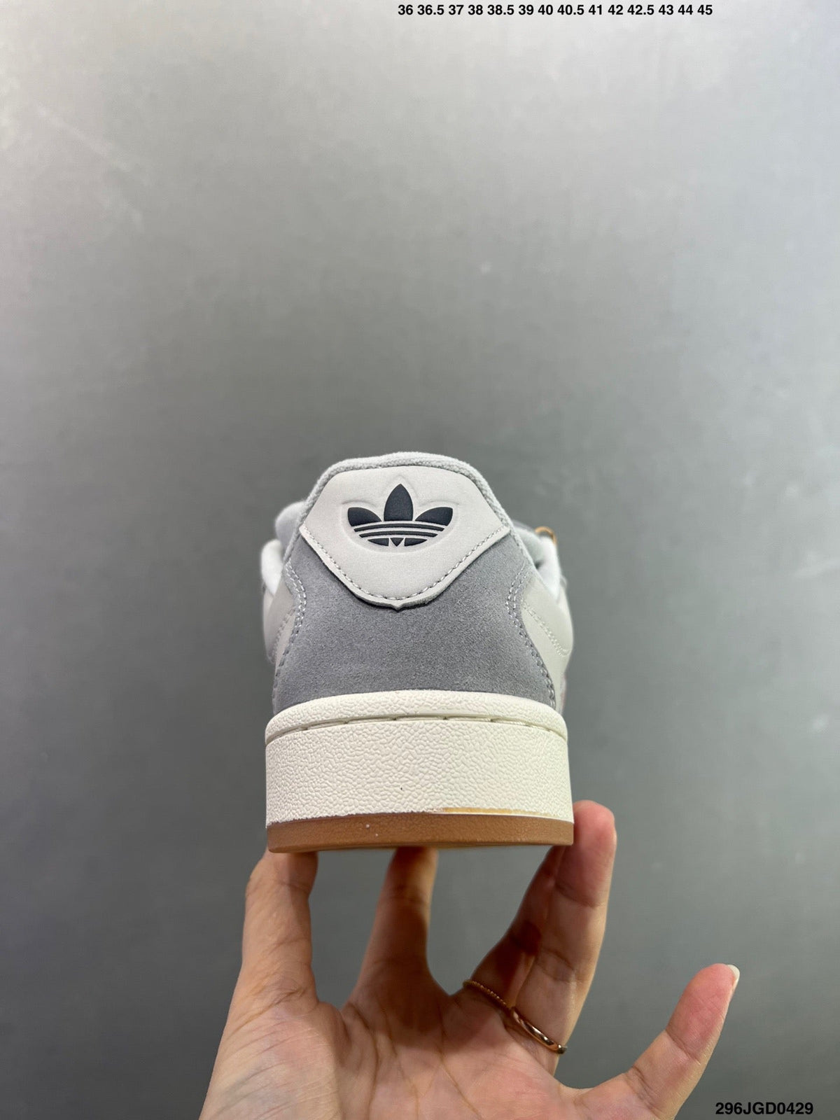 Adidas Originals Campus 00s  Beta 'Grey / Pink' JR8054 - Angle View 5