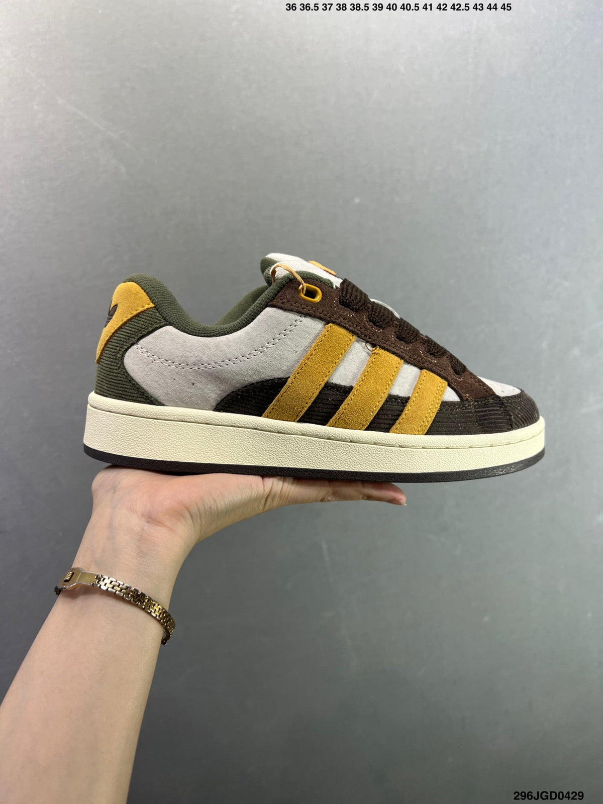 Adidas Originals Campus 00s  "Preloved Yellow Preloved Brown" JR8054 - Main View