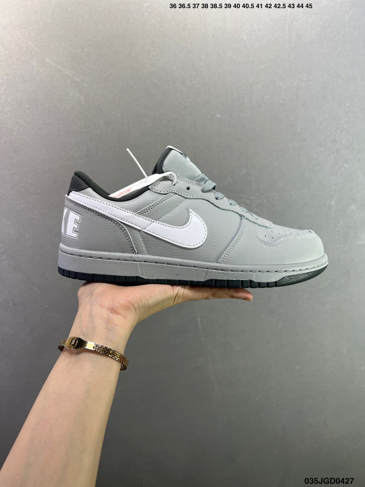NIKE BIG LOW Grey 355152 - View 1