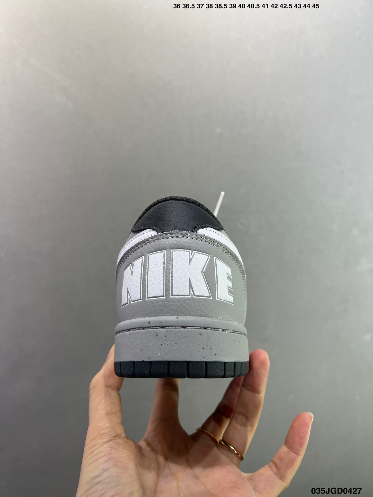 NIKE BIG LOW Grey 355152 - View 4