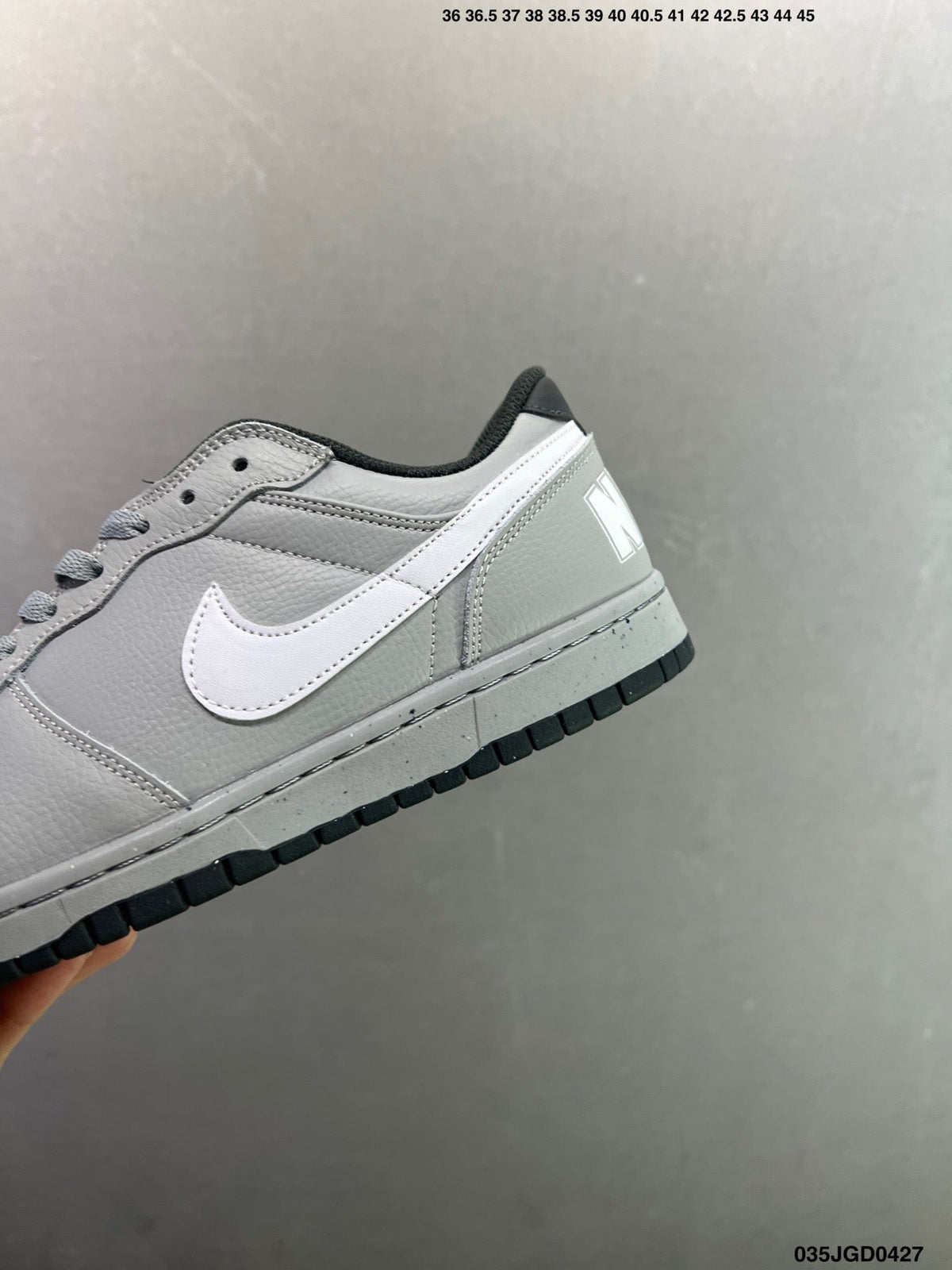 NIKE BIG LOW Grey 355152 - View 6