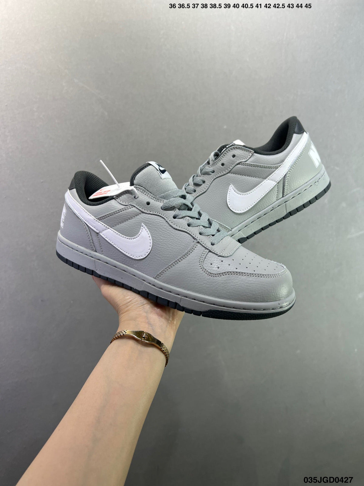 NIKE BIG LOW Grey 355152 - View 8