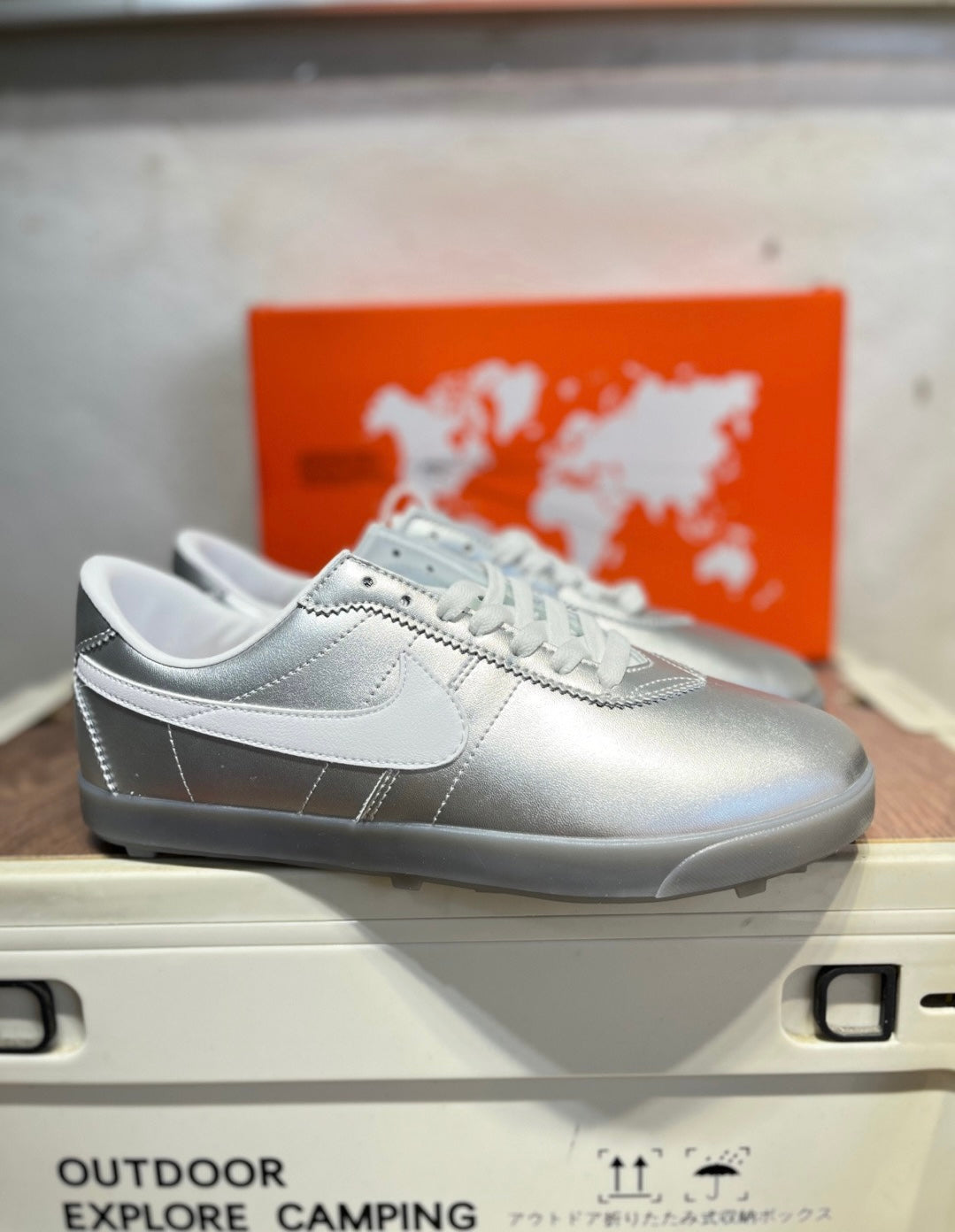Nike Astrograbber Leather 'Metallic Silver'  II1259-600 - View 5