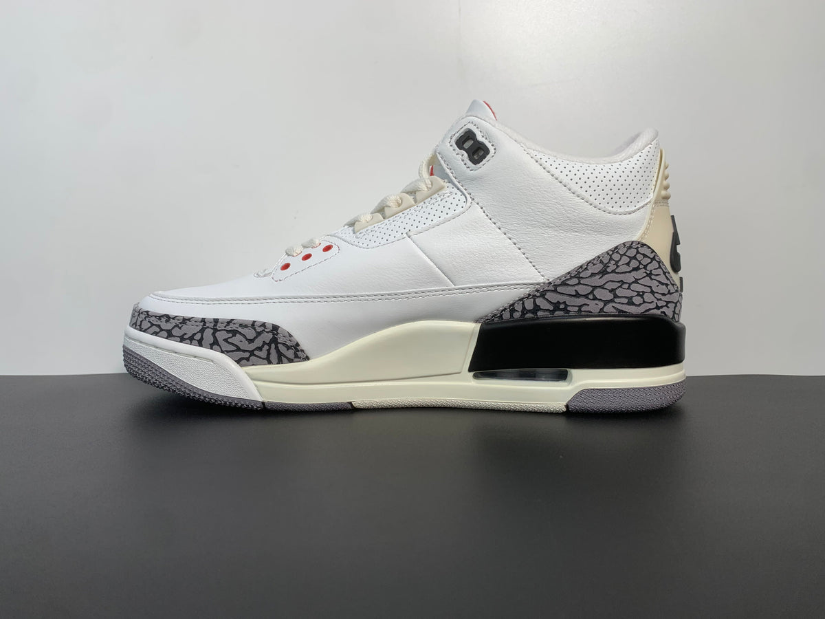 Air Jordan 3 “White Cement Reimagined” DN3707-100 - Angle View 2