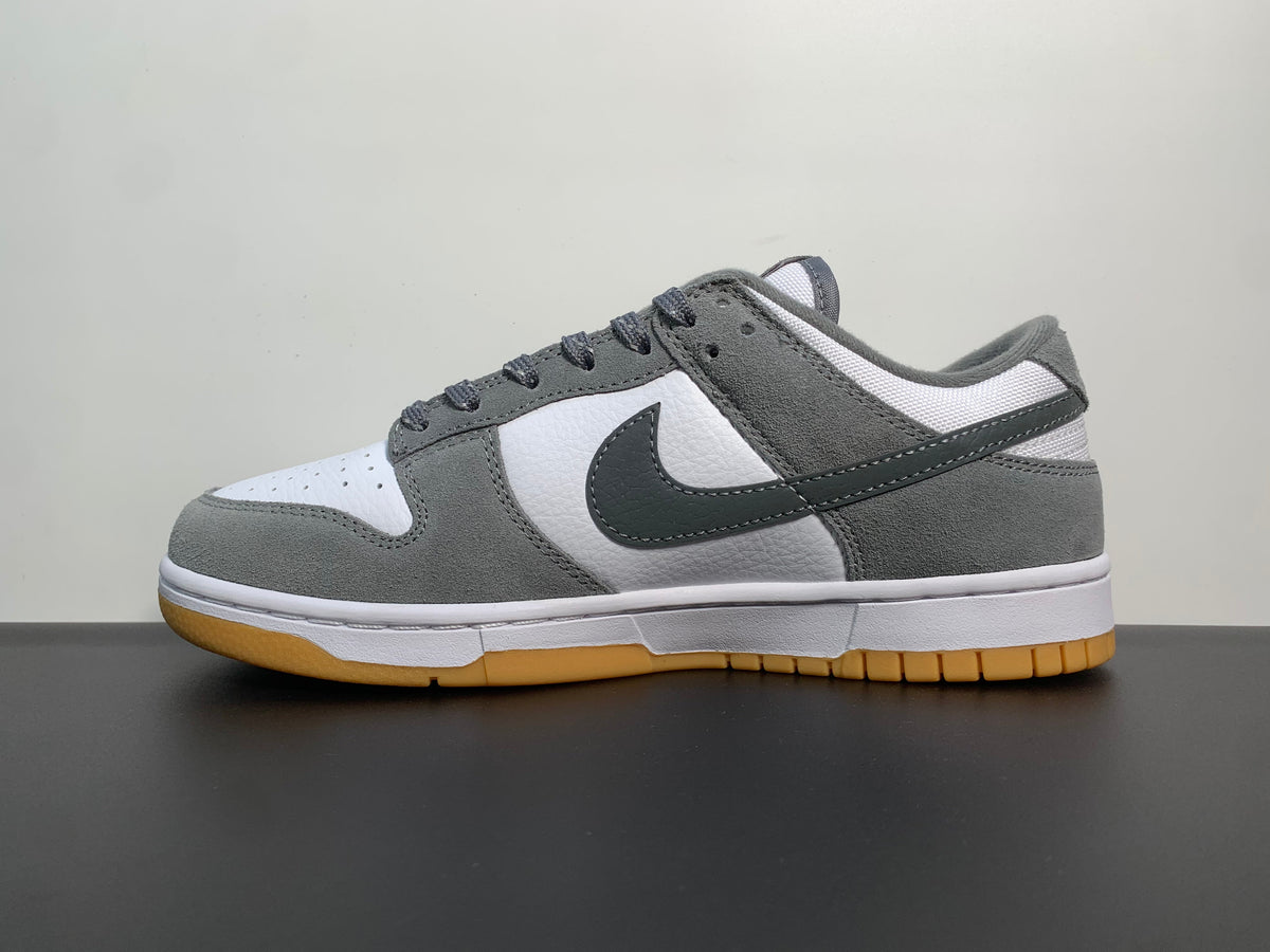 Nike Dunk Low Smoke Grey Gum 3M Swoosh FV0389-100 - View 2