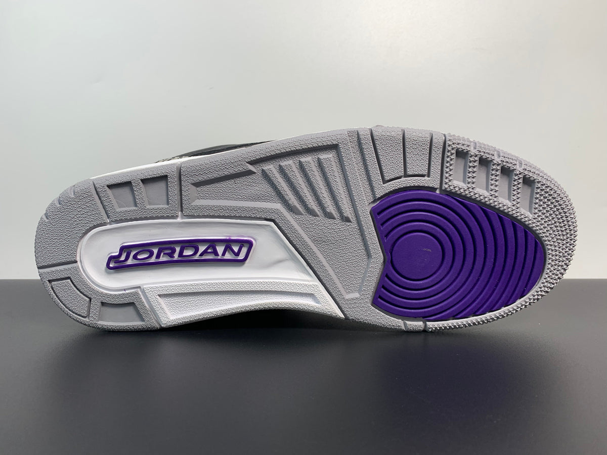 Air Jordan 3 “Court Purple CT8532-050 - Angle View 6