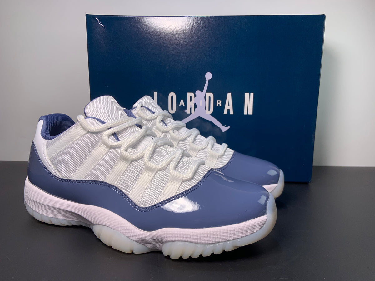 Air Jordan 11 Low “Diffused Blue” FV5104-104 - Angle View 4