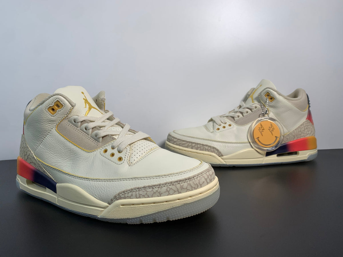 Air Jordan 3 Retro SP x J Balvin ‘Medelln Sunset’  FN0344-901 - Angle View 7