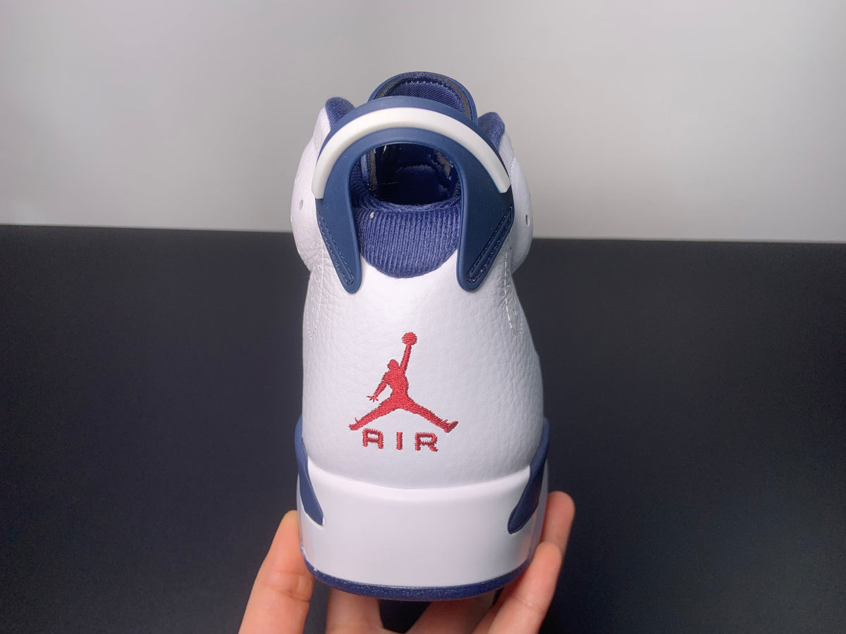 2024’s Air Jordan 6 “Olympic” Retro Is True To The 2000 Original CT8529-164 - Angle View 5