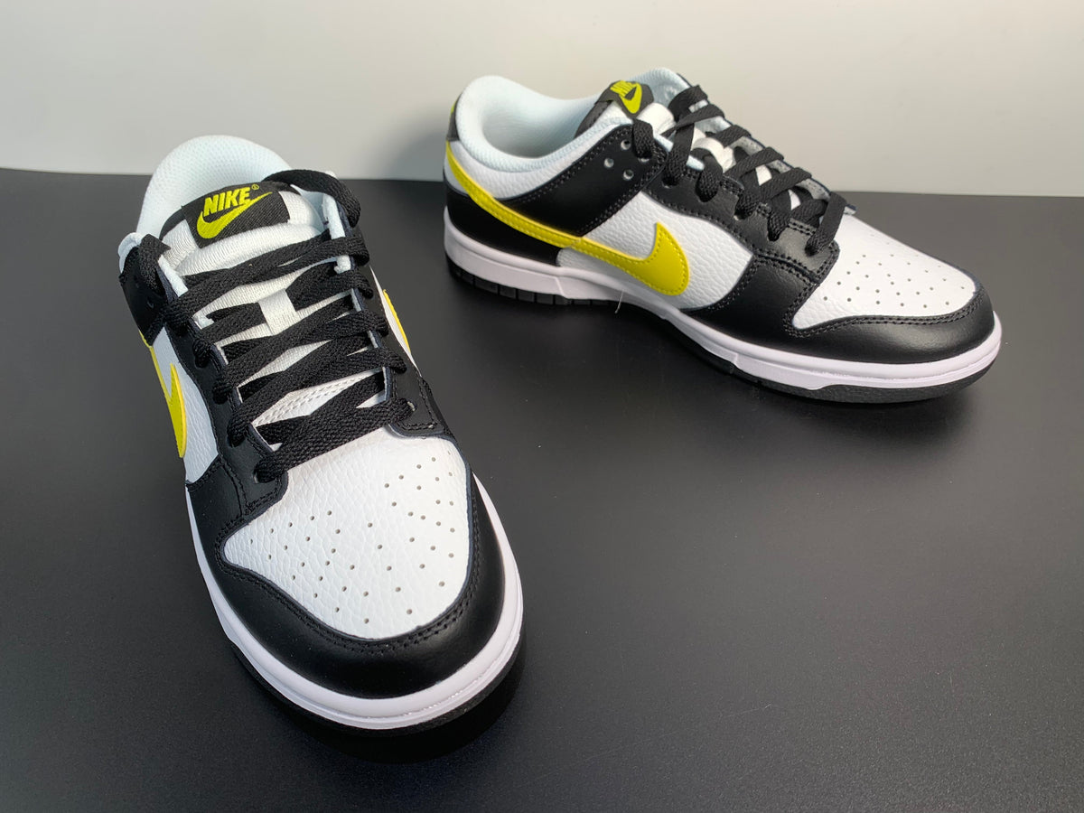 Nike Dunk Low Black Opti Yellow FQ2431-001 - View 3