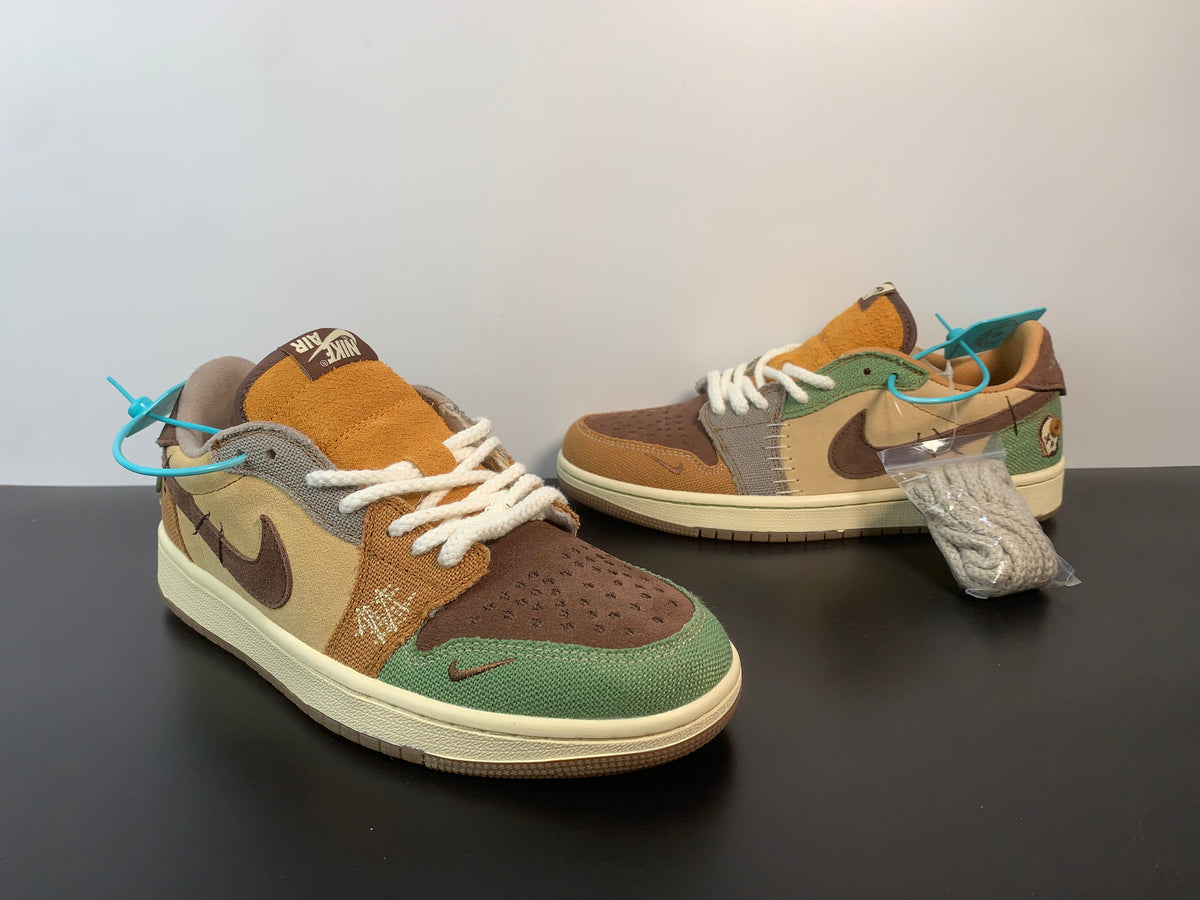 Air Jordan 1 x Zion Williamson Retro Low OG ‘Voodoo’ - Angle View 9
