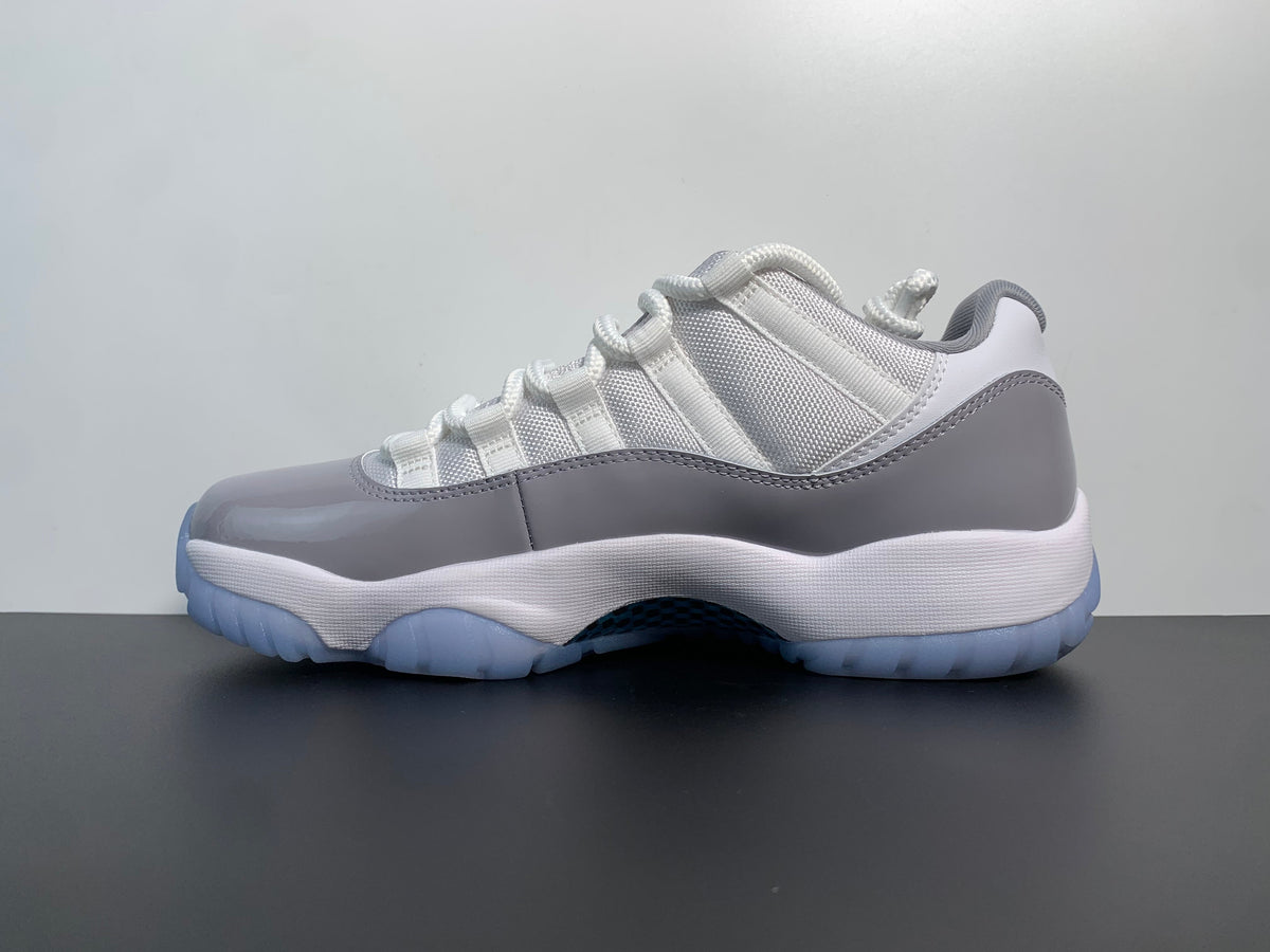 Air Jordan 11 Low Cement Grey AV2187-140 - Angle View 2