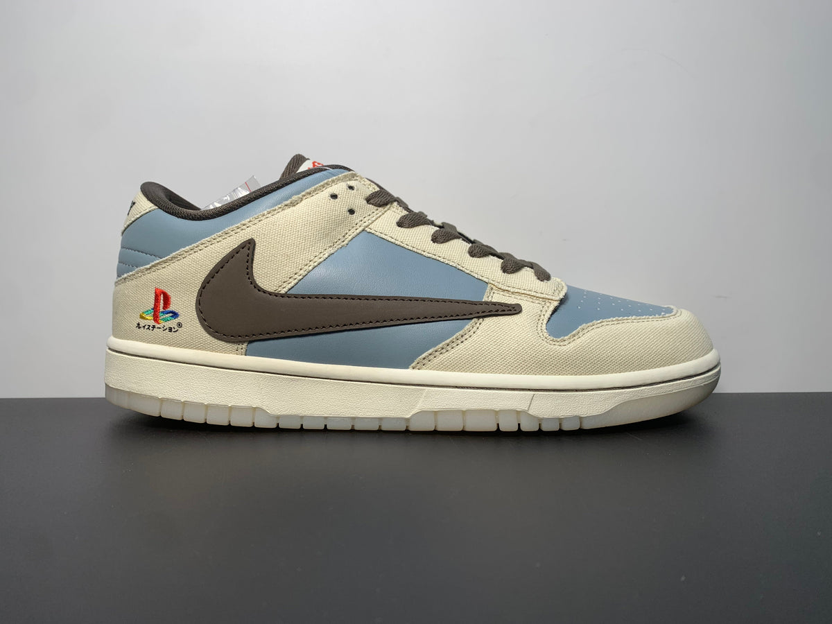 Travis Scott x PlayStation x Nike Dunk Low CU1726-800 - Main View