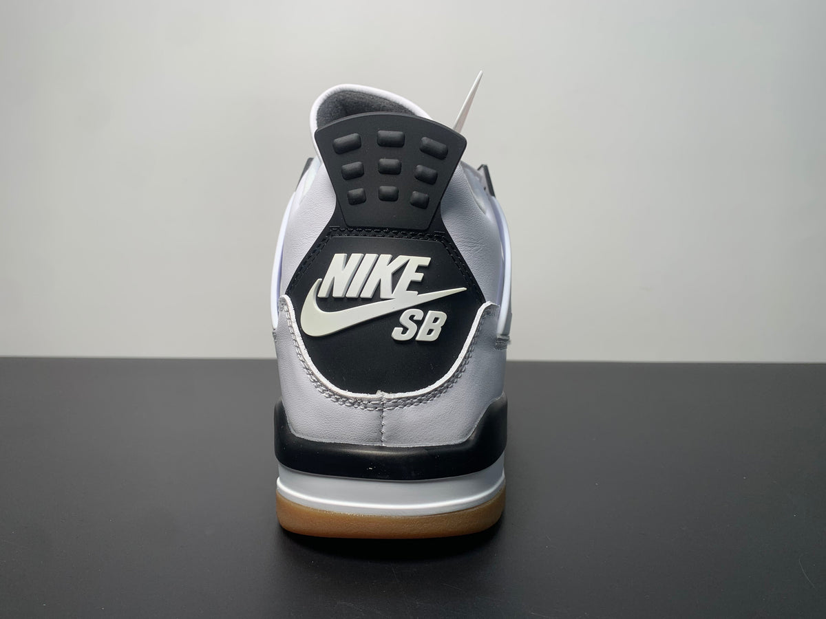Air Jordan 4 X Nike SB Unisex Sneakers DR5415-100 - Angle View 10