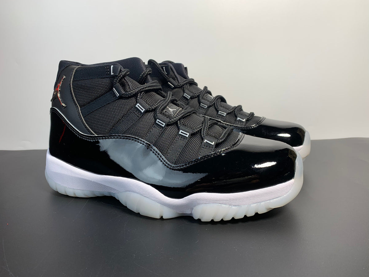 Air Jordan 11  Silver Eyelets CT8012-011 - Angle View 5