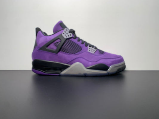 Air Jordan 4 Retro x Travis Scott Purple Friend's and Family - Main View
