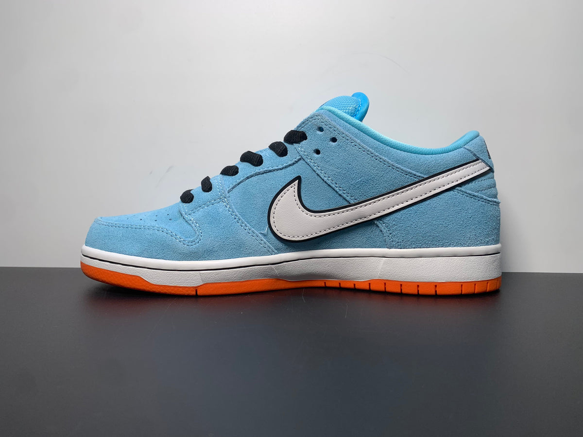 NK SB Dunk Low  Blue Chill - View 2