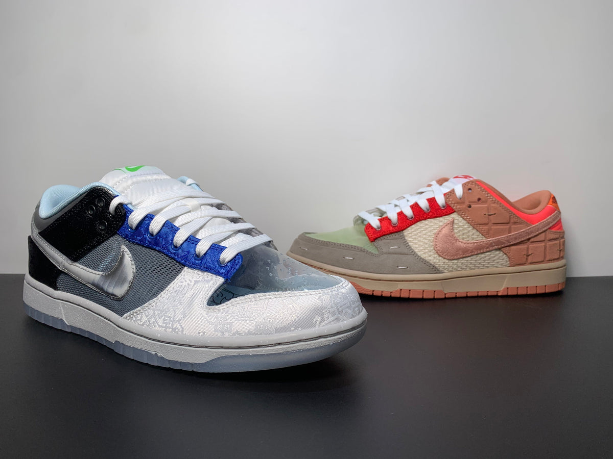 CLOT x Dunk Low SP 'What The' FN6927 999 - View 1
