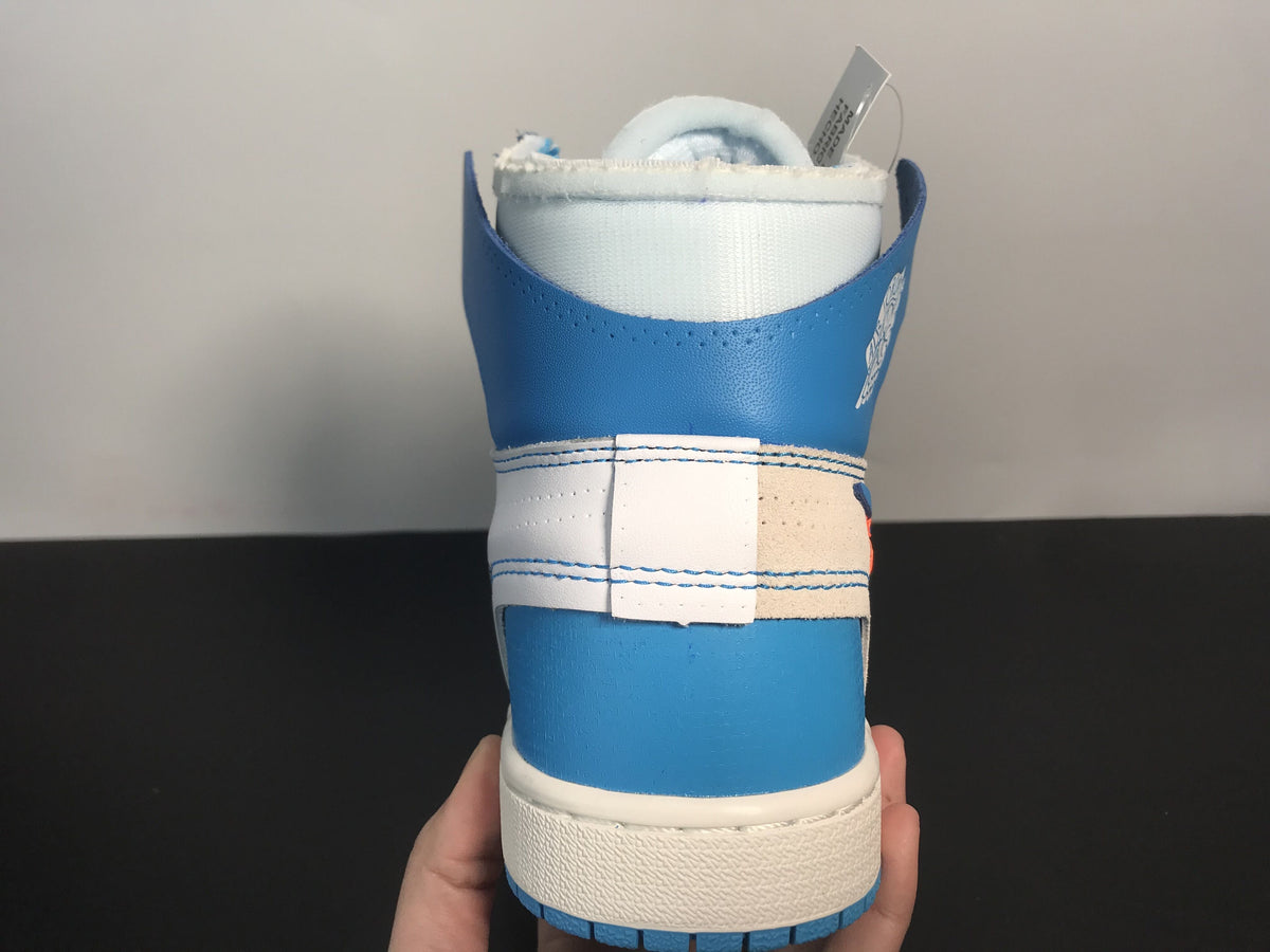 Air Jordan 1 x Off-White Retro High OG ‘UNC’ AQ0818-148 - Angle View 10
