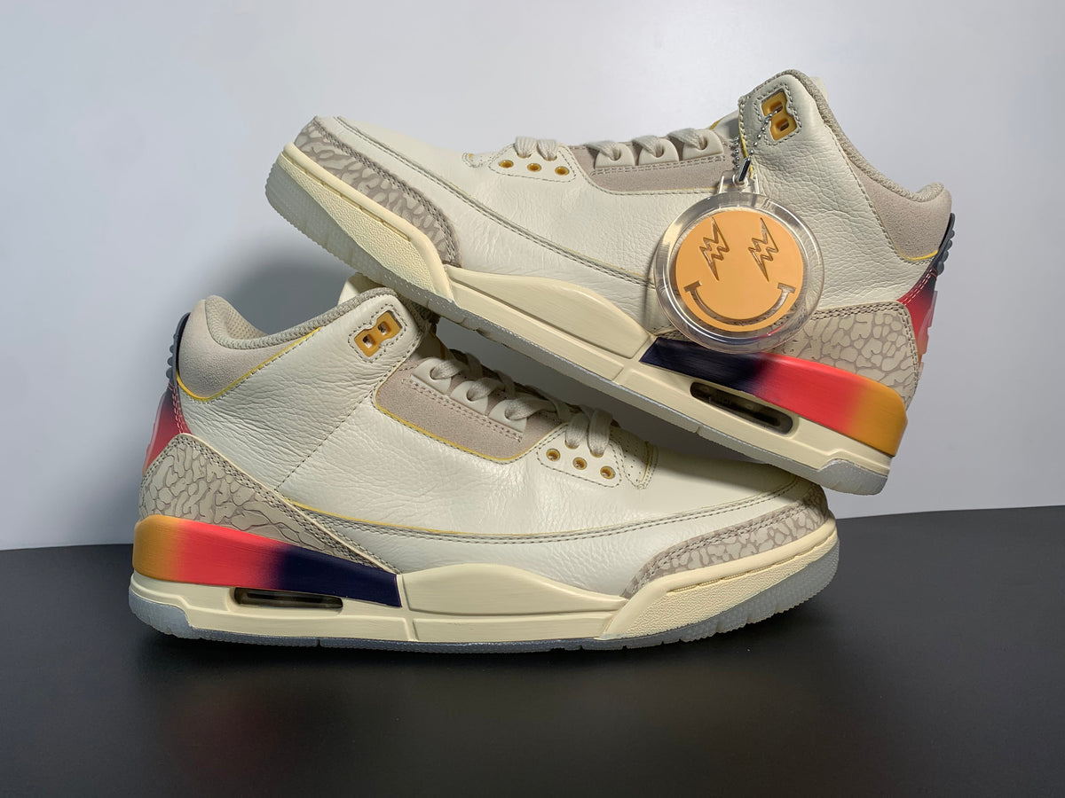 Air Jordan 3 Retro SP x J Balvin ‘Medelln Sunset’  FN0344-901 - Angle View 11