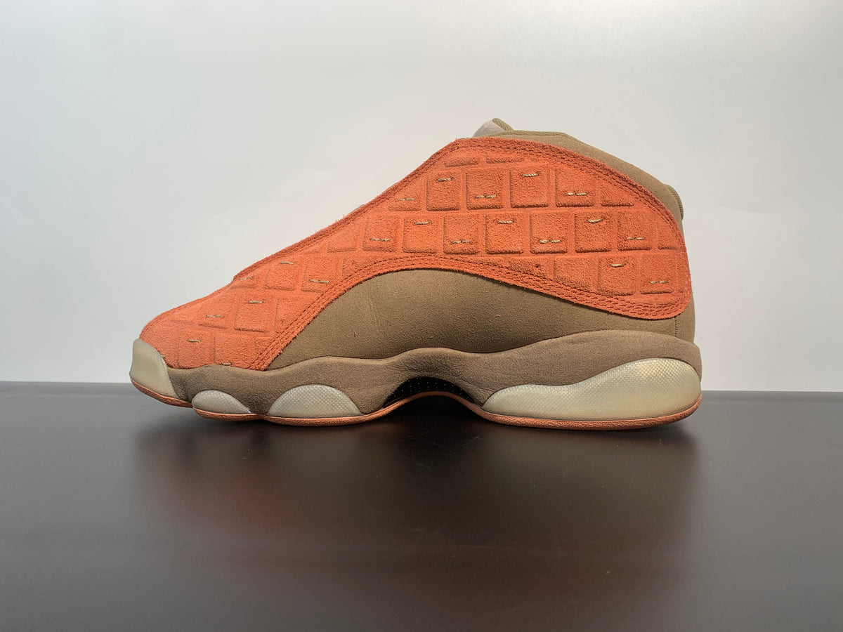 CLOT x Air Jordan 13 Retro Low NRG 'Terracotta' - Angle View 2