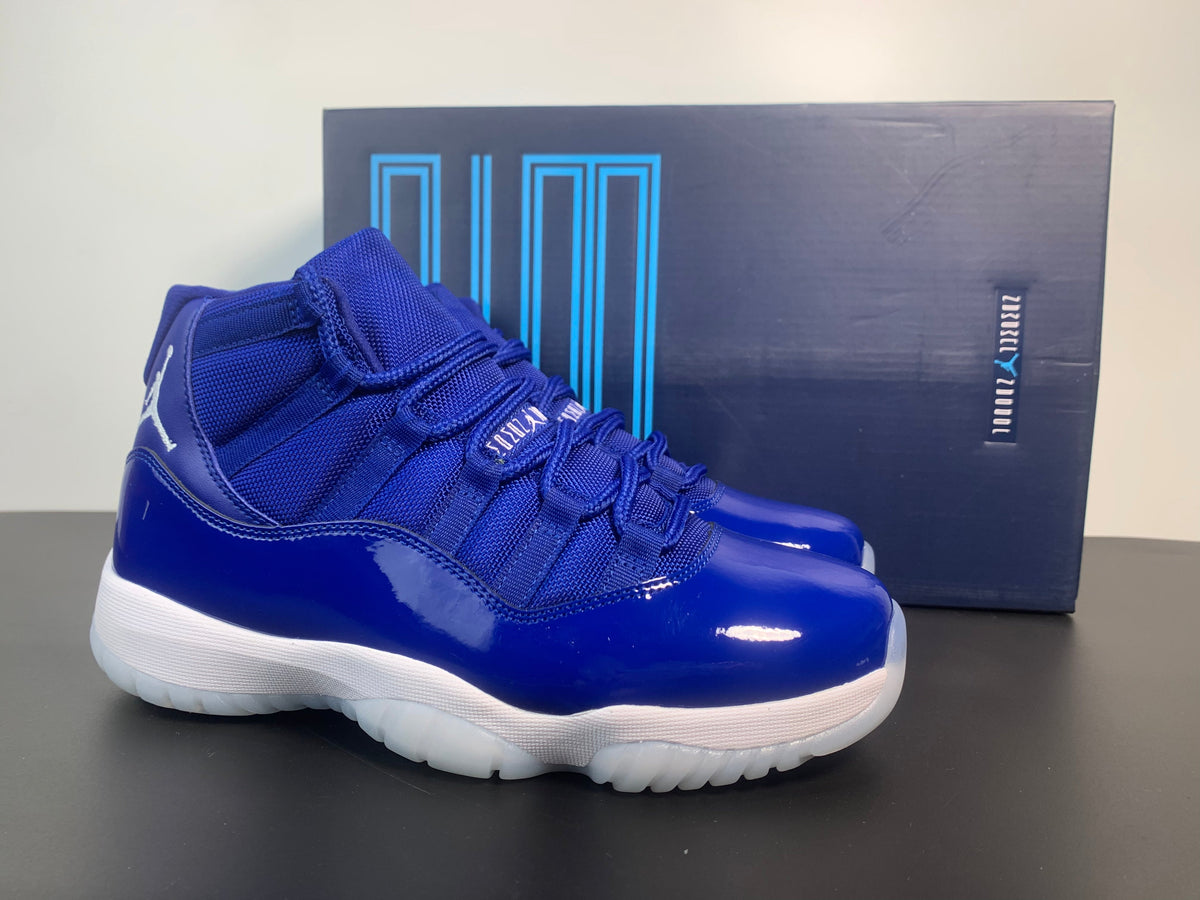 Air Jordan 11 Midnight Navy White” AT7802-115 - Angle View 3
